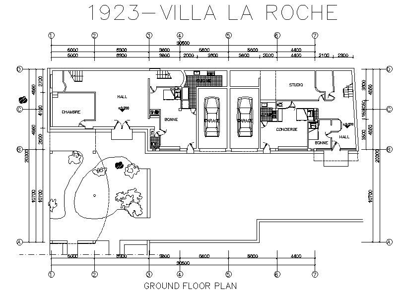 勒·柯布西耶-拉罗歇别墅（Maison La Roche） CAD图纸.png